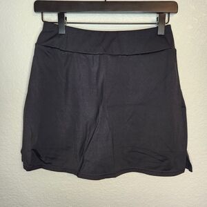 Lou Keith Women's S Black Skort Nylon/Spandex Golf Tennis Pickle ball